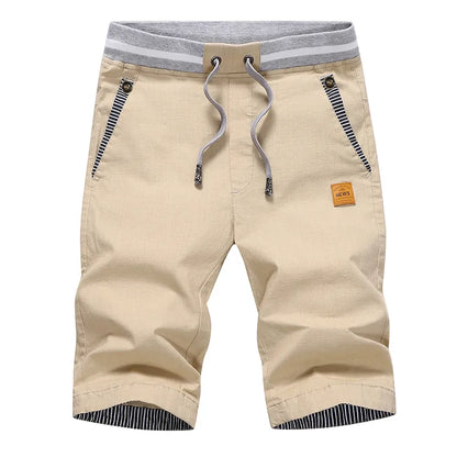 Linen Mens Shorts Newest Summer Casual Shorts Men Cotton Fashion Men Short