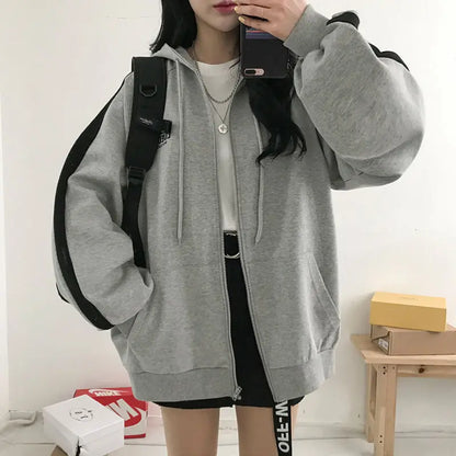 Oversized Hoodies Women Casual Long Sleeve Loose Sweatshirts Female Harajuku