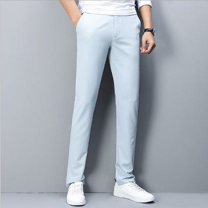 Hot Sale Mens Suits Pants Formal Business Latest Light Color Dress Trousers