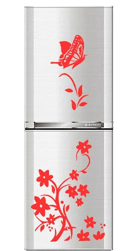 Creative Butterfly Refrigerator Sticker Home Decor Kitchen DIY Wall Stickers