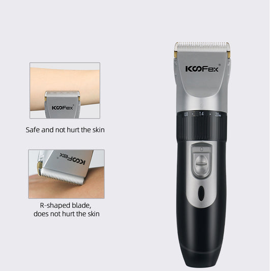 Low Price Rechargeable Professional Low Noise Led Display Haircut Tool