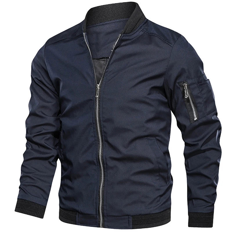 Mens Jackets Coats Men's Bomber Jacket Spring Autumn Jacket