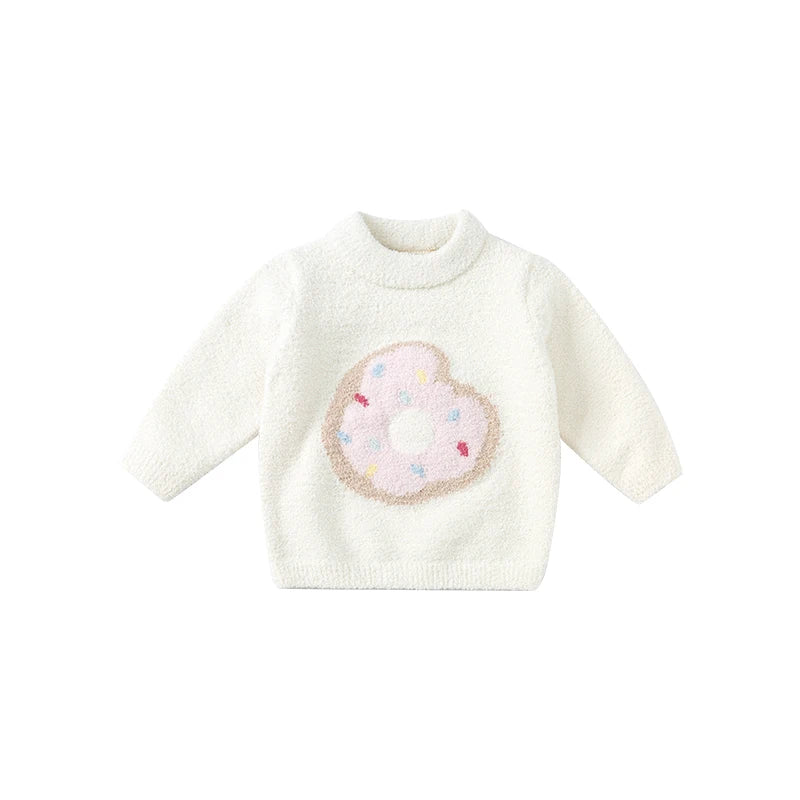 DBM19273 Dave Bella Winter Cute Baby Girls Christmas Cartoon Knitted Sweater