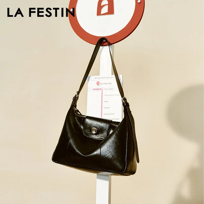 LA FESTIN Original 2024 New Women's Bag Leather