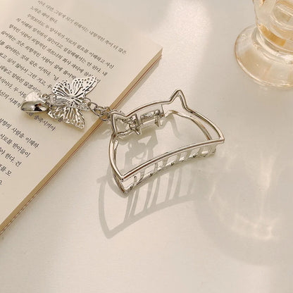 Women Geometric Hair Claw Girls Clamps Fashion Metal Hair Crab Cross