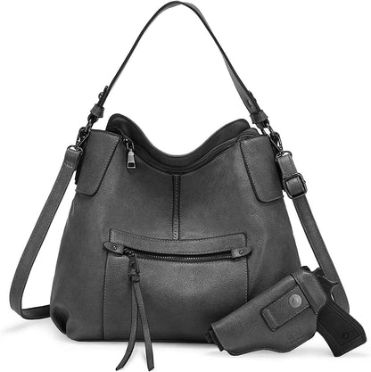 LOVEVOOK Realer Women Hobo Bags Large Crossbody Shoulder Vegan Faux Leather