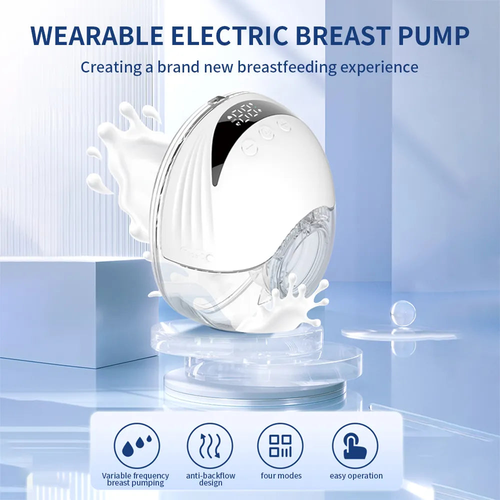 Wearable Breast Pump 210ML Capacity Hands Free Portable Breast Pump BPA-free