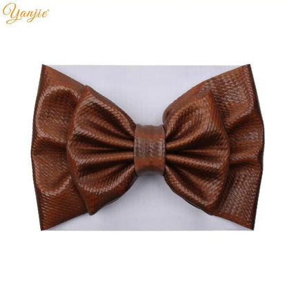 YANJIE 2023 New Turban Fashion 5'' Hair Bows Headband