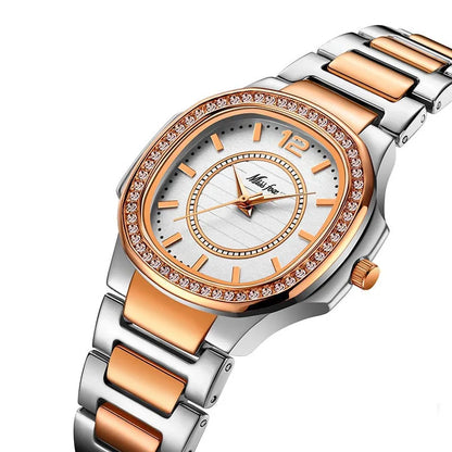 Dropshipping New 2020 Hot Selling Wrist Watches for Women Stainless Steel Gold