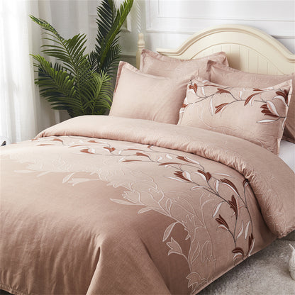 Hot Selling Luxury Polyester Fabric Bedding Duvet Cover Sets