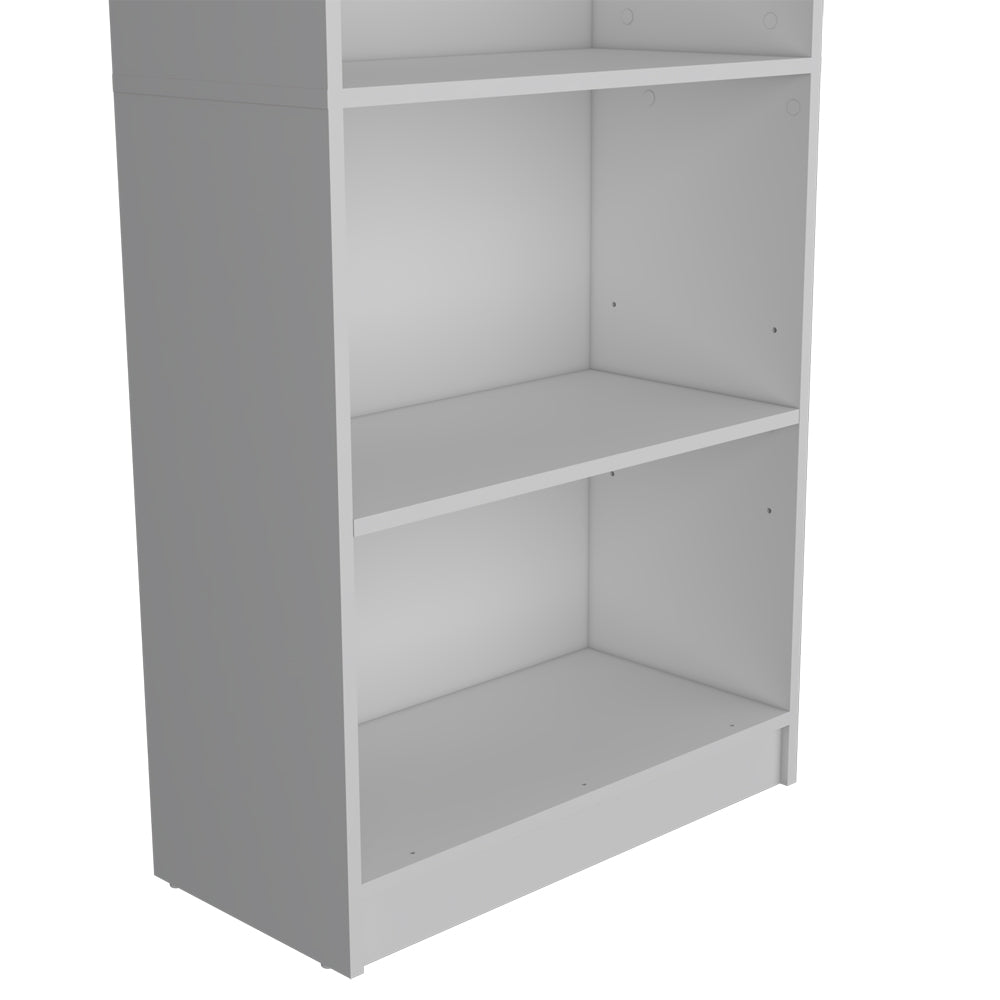 Bookcase 4-Shelves Benzoni, Office, White