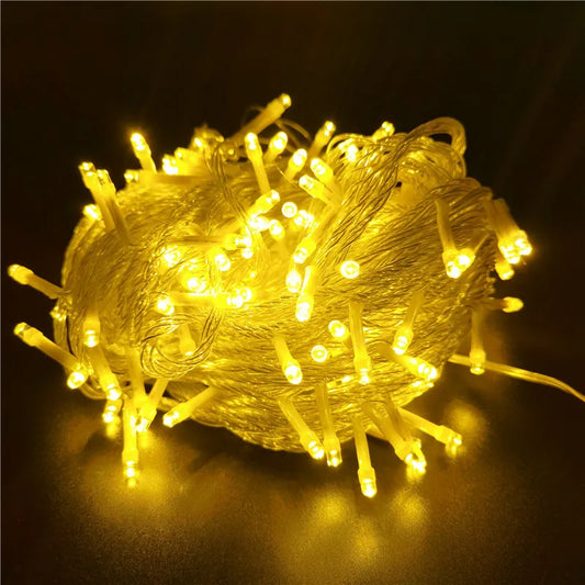 Led Fairy String Lights Garlands New Year Decorations for Home