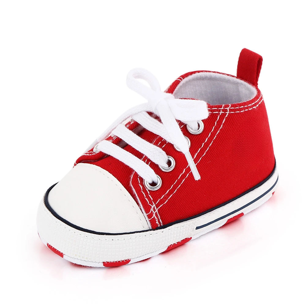 Newborn Five-Pointed Star Canvas Shoes Baby Shoe