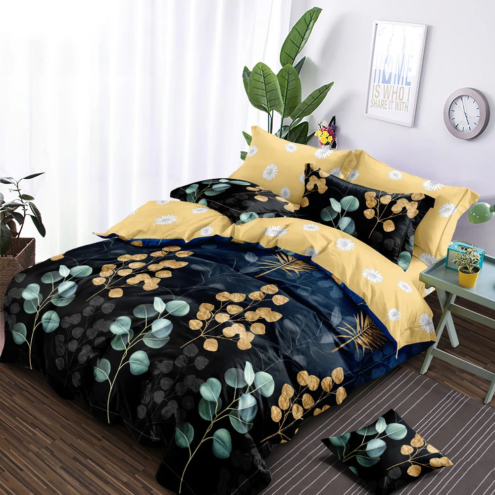 Home Textile Bedding Set King Queen Single Double Duvet Cove