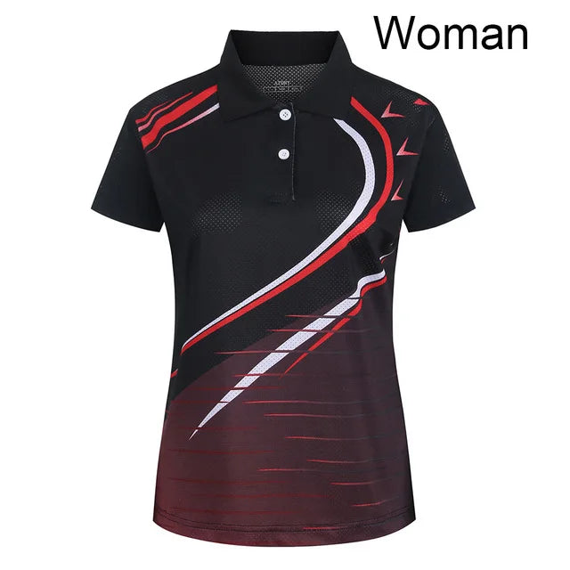 Badminton Shirt Men/Women , Table Tennis Shirts , Sports Training Badminton