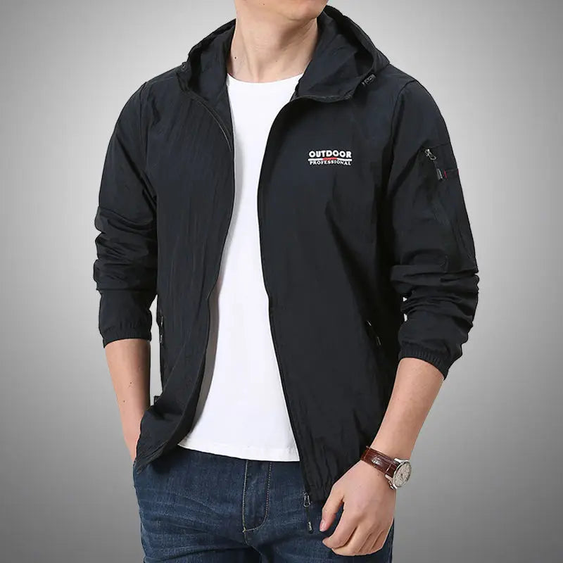 Thin Jacket Men Summer Outdoor Quick Dry Sun-Protective Jacket Men