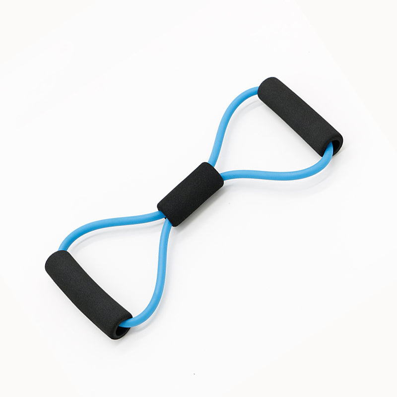 Fitness Rope Resistance Bands 8 Word Rubber Bands for Fitness Elastic Band.