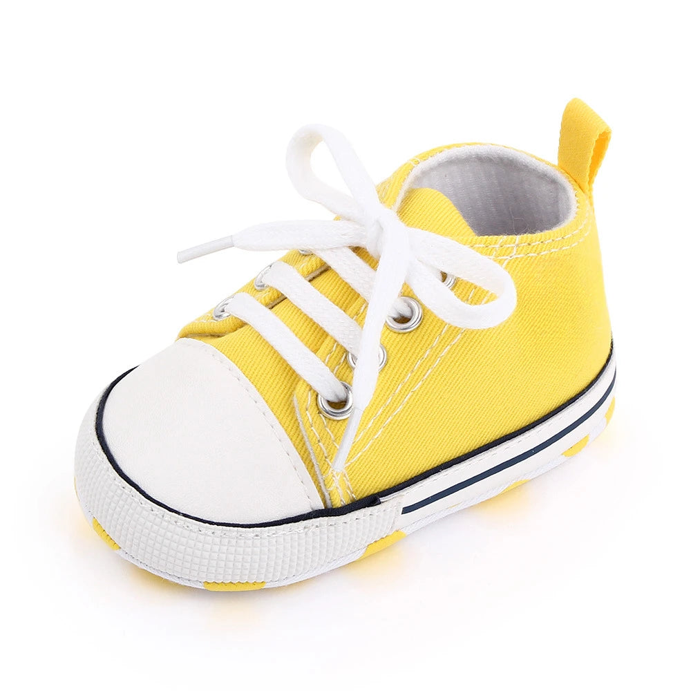 Newborn Five-Pointed Star Canvas Shoes Baby Shoe