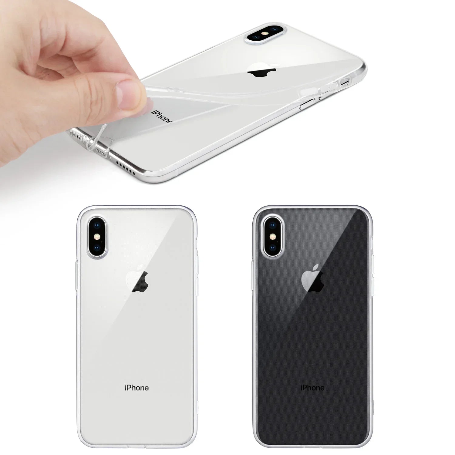 For iPhone 15 14 13 12 11 Pro Max X XR XS Max 678 Plus SE Cover Support