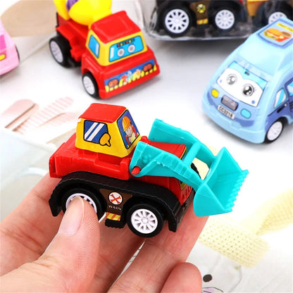 Mini Car Model Toy Pull Back Car Toys Engineering Vehicle