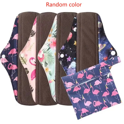 Reusable Sanitary Napkins Washable Cloth Menstrual Pads