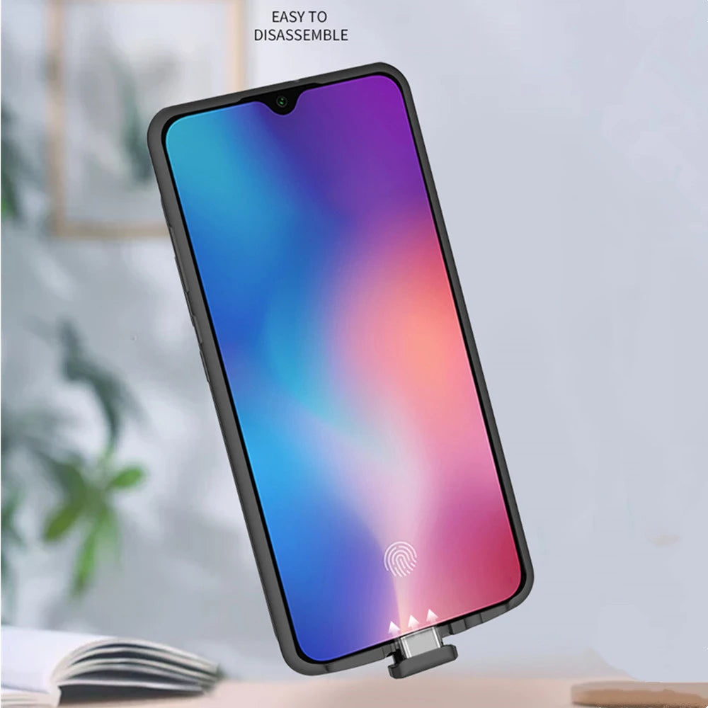 NTSPACE Battery Charger Cover for Xiaomi Mi 9 SE Extenal Battery Cases 6500mAh