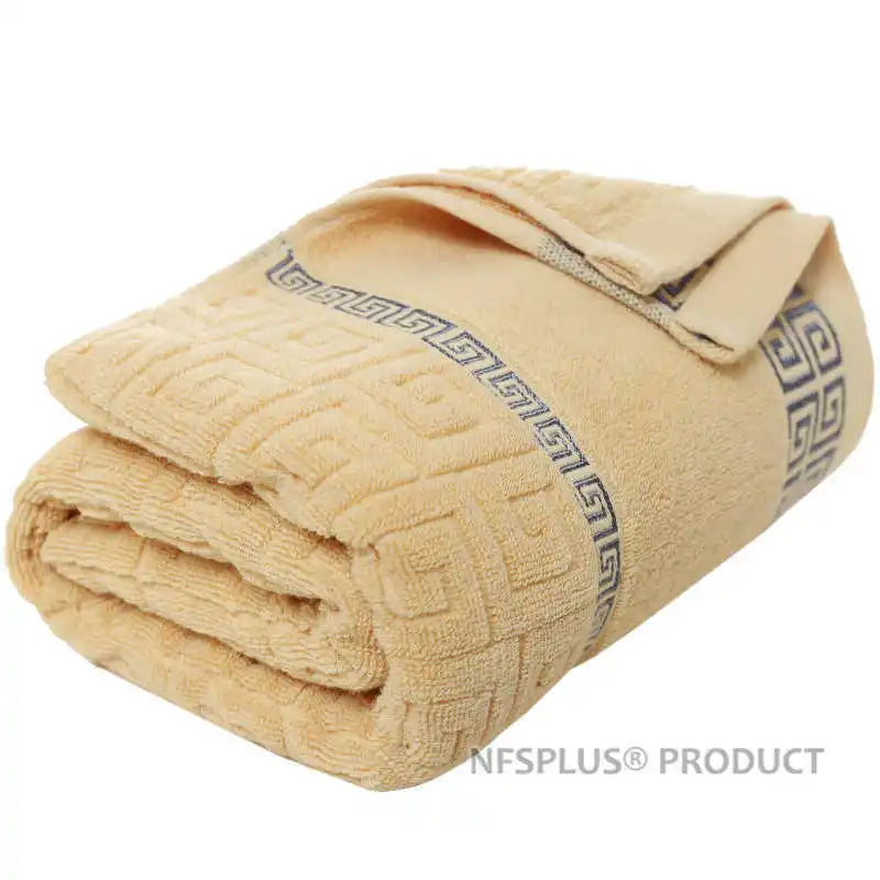 100% Cotton Bath Towel for Adults 70x140cm Terry Towel for Bathroom 35x75cm