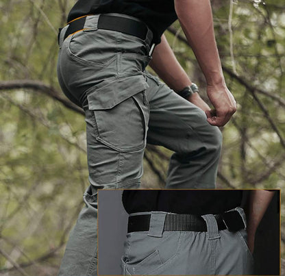 Autumn and Winter New Men's Tactical Pants Outdoor Hiking Casual Pants Cargo