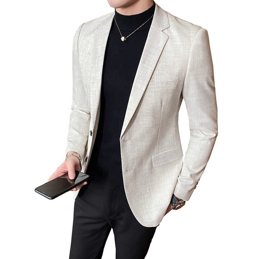 Wholesale Nice Quality Slim Fit Blazers for Men Business Wedding Mens Fit Suit