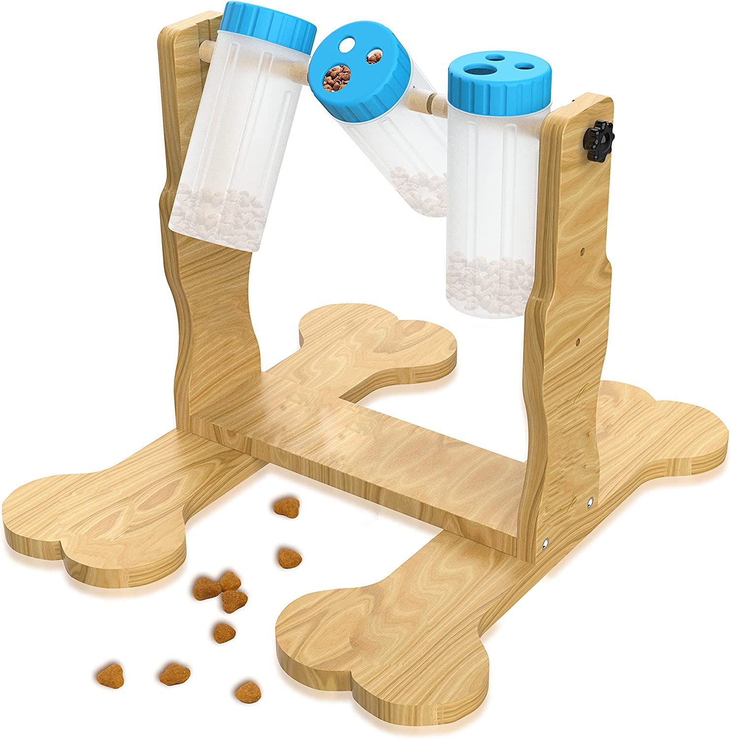 Pet Products Wooden Dog Puzzles Toy Treat Dispenser Mental Stimulation Dogs Food