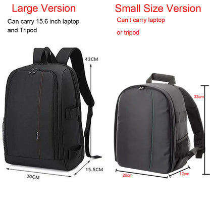 Waterproof DSLR Backpack Video Digital DSLR Camera Bag Multi-Functional Outdoor