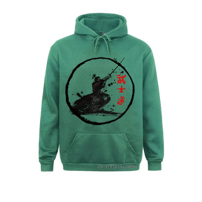 Samurai Fighting Sekiro Shadows Die Twice Sweatshirt Men Hoodie Round Collar