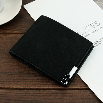 Multifunctional Men's Canvas Wallet Leisure Travel Lightweight Portable