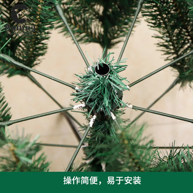 1.5 M Christmas Tree 1.2/1.8 M Luxury Encryption Mixed Pine Cone Red Fruit