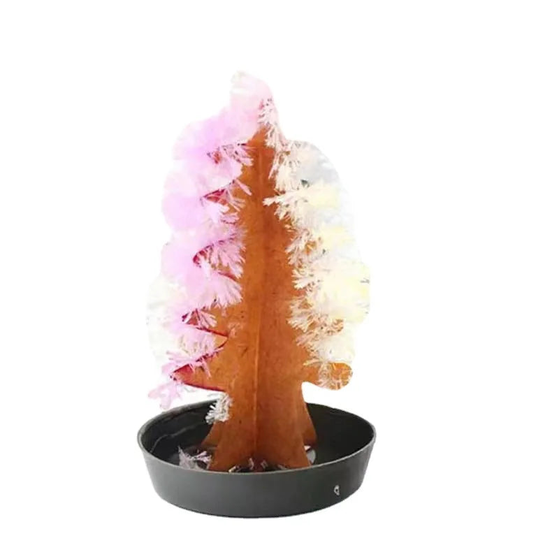 Magic Christmas Tree Crystal Flowering Christmas Tree Colorful Mini Christmas