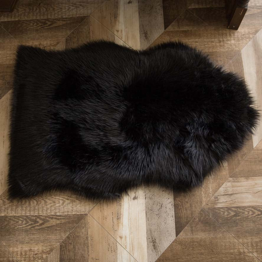 Wholesale Factory Supplier Cheep High Quality Long Hair Faux Fur Rug Wool Rugs