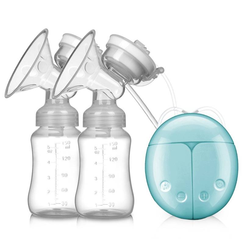 Food Grade Silicone PainFree Strong Suction Power Breast Pump Portable USB