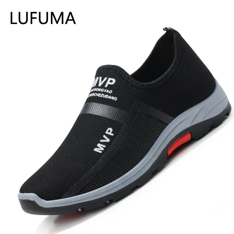 Men Vulcanize Shoes Mesh Casual Shoes Set Foot Mens Shoes Lightweight