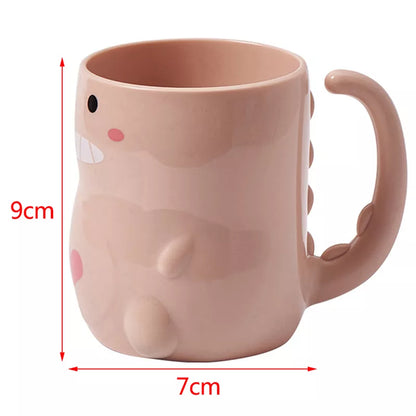 Cute Cat Mouthwash Cup Toothbrush Cup Home Travel Cartoon Thickened Wash Cup