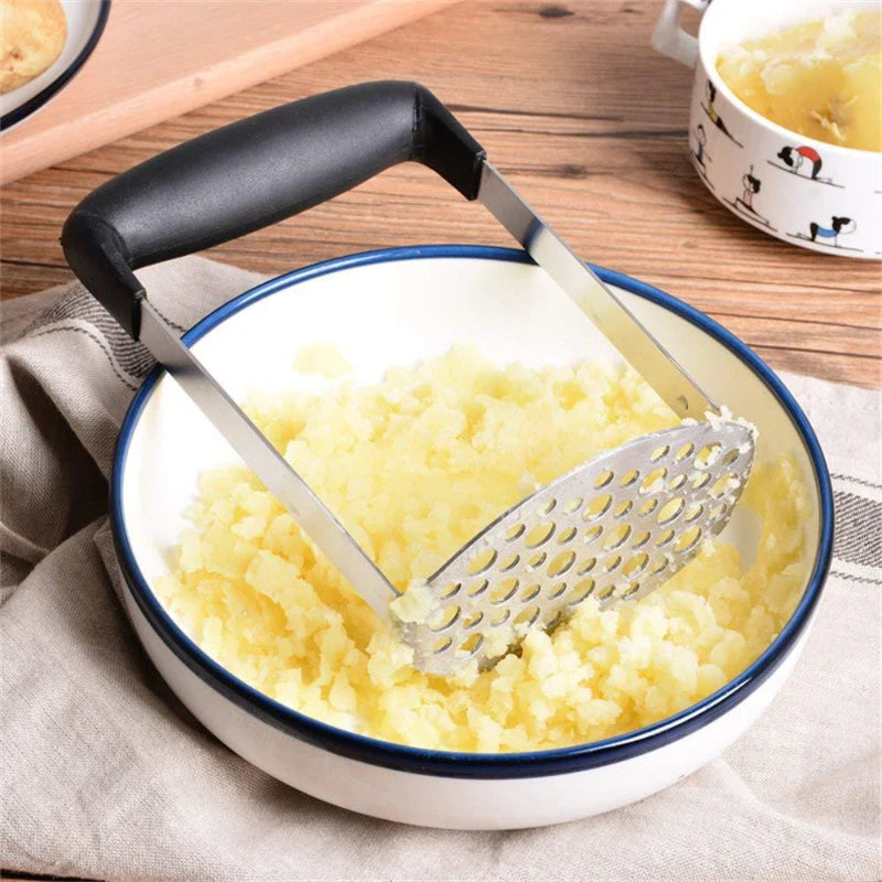 Stainless Steel Mashed Potato Masher Squeezed Potato Masher Fruit and Vegetable