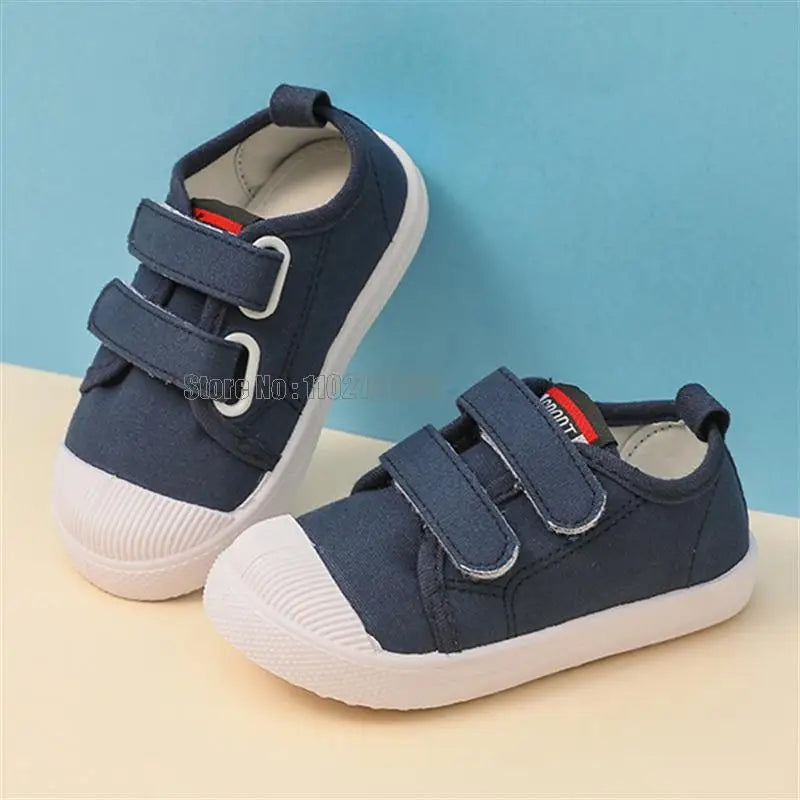 Kids Girls Boys Sneakers Canvas Toddler Breathable Spring Running Sport Baby Soft Sneaker Shoes