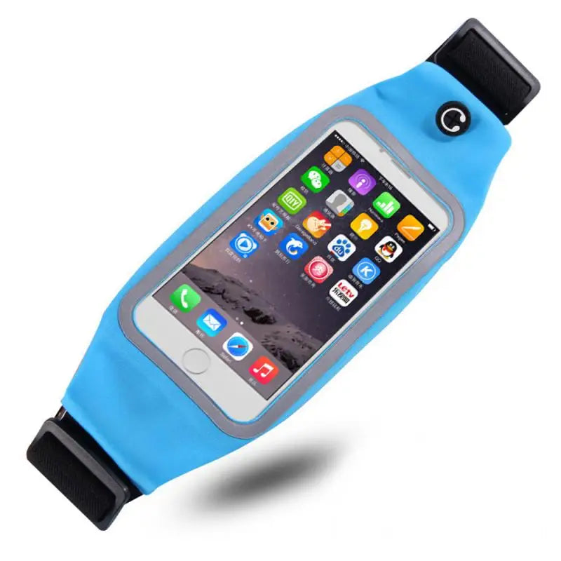 Men Women Running Phone Bags Waterproof Touch Screen Armbands Sports