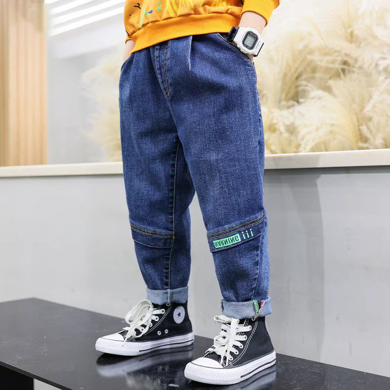 Children Boyfriend Clothes Denim Clothing Trousers Baby Bottoms