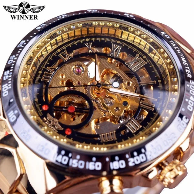 Winner New Top New Men Mechanical Wristwatches Luxury Automatic Mens Watch