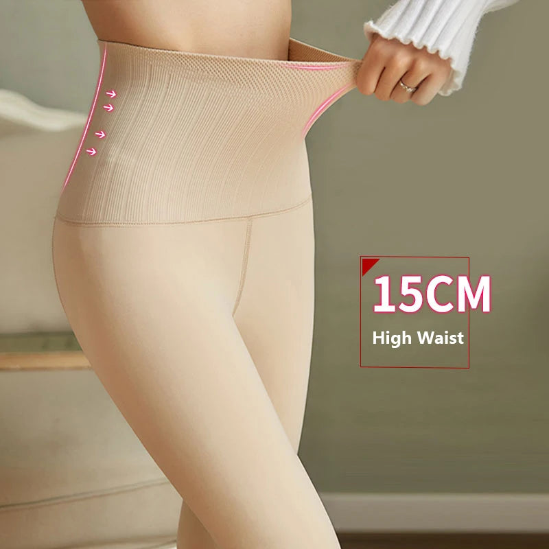 High Waist Casual Winter Thicken Women Leggings Warm Pants Skinny Slimming Pants