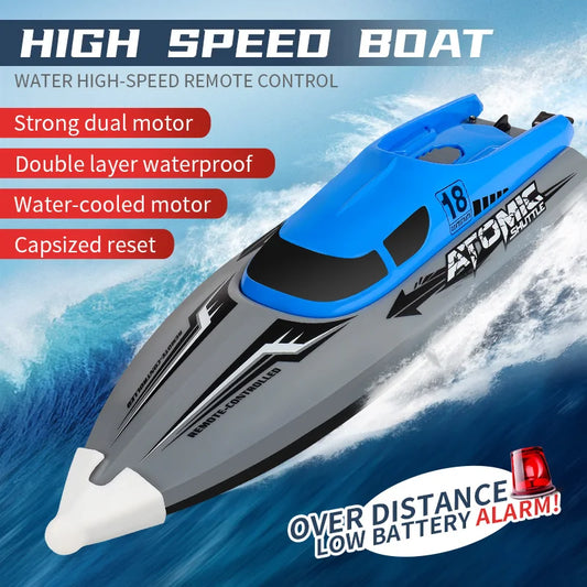 601 RC High-Speed Boat 25Km/H 2.4G Waterproof Remote Control Ship Speedboats