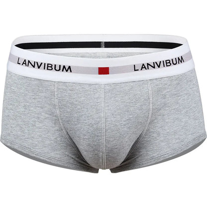 Men Boxers Absorb Sweat Breathable Boxer Spandex / Cotton Men's Underwear