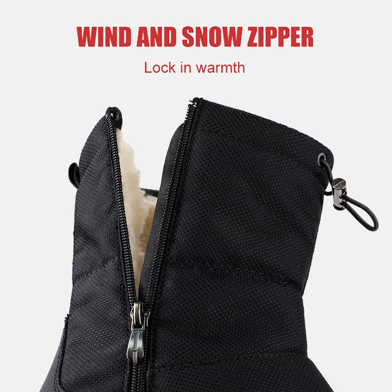 Winter Men's Boots 2021 New Winter Shoes Men Snow Boots