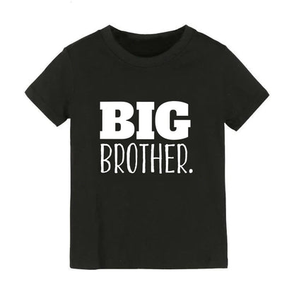 T-Shirts Big Brother&Little Brother Kids T-Shirt Birthday Shirts