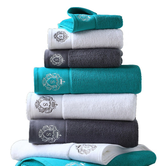 Luxury Thick Best Soft Custom Logo 100% Cotton Towel Bathroom Soft Absorbent